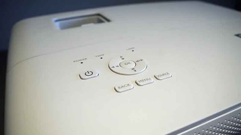 BenQ TK850-buttons